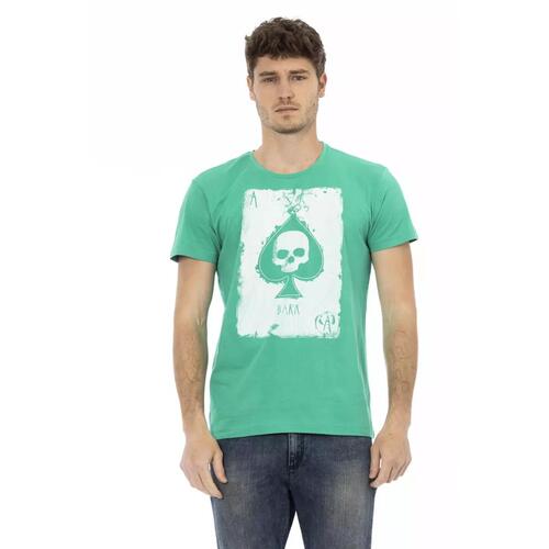 Short Sleeve T-shirt with Front Print M Men