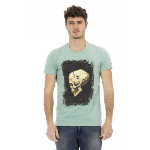 Graphic Print Short Sleeve T-shirt L Men