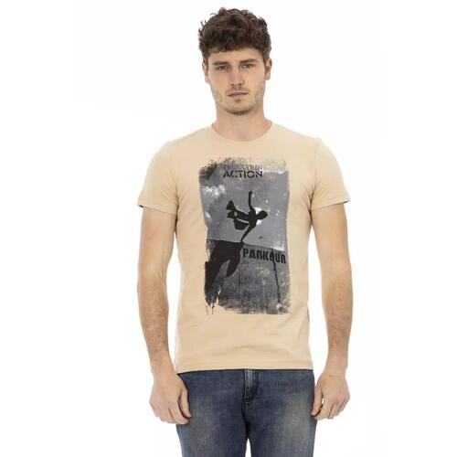 Short Sleeve T-shirt with Front Print M Men