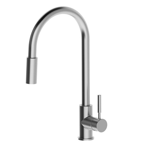 2023 Brushed Nickel Pull out Kitchen tap solid stainless steel made