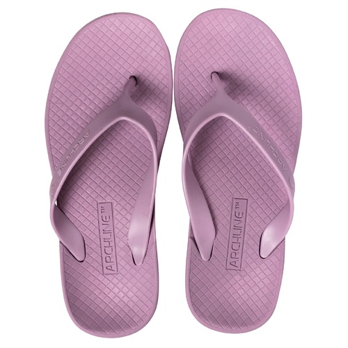 ARCHLINE Orthotic Flip Flops Thongs Arch Support Shoes Footwear - Lilac Purple - EUR 41