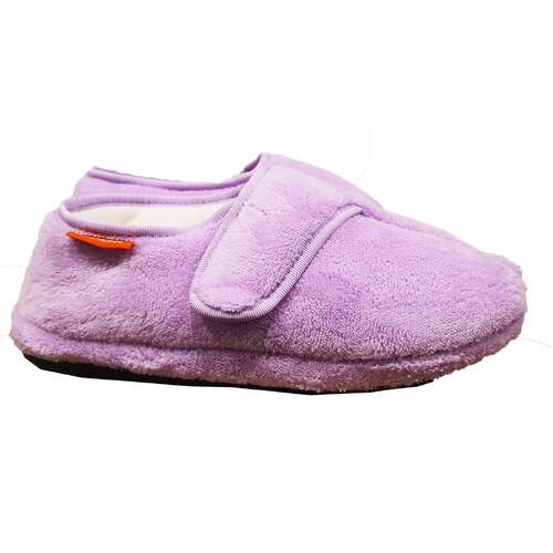 ARCHLINE Orthotic Plus Slippers Closed Scuffs Pain Relief Moccasins - Lilac - EU 39