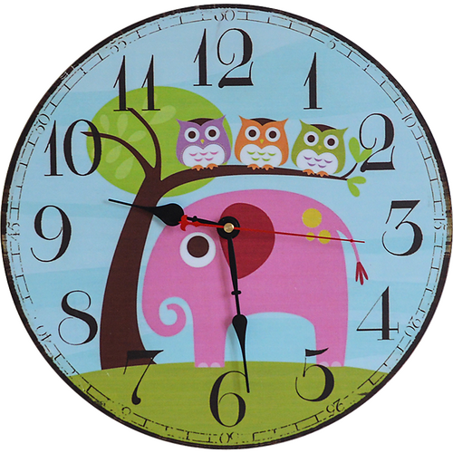 Large Kids Wall Clock