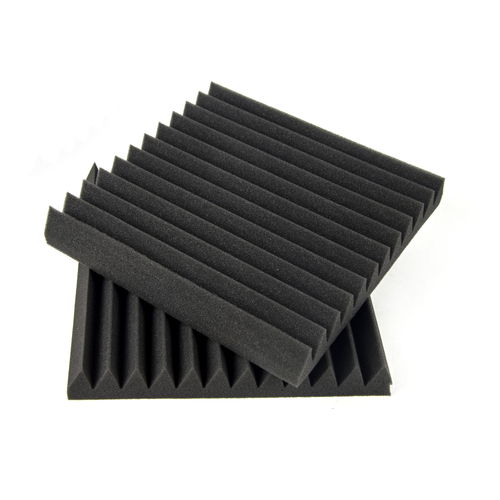 40pcs Studio Acoustic Foam Sound Absorbtion Proofing Panels Tiles Wedge 30X30CM