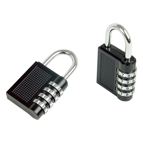 X2 Combination Padlock 4-Digit Outdoor Weatherproof Security School Lock Travel