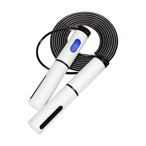 Skipping Rope Jump with Counter Smart Calorie Counting Adjustable Cable Ropeless