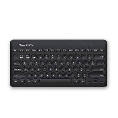 Newtral Wireless USB and Bluetooth Compact Ergonomic Keyboard